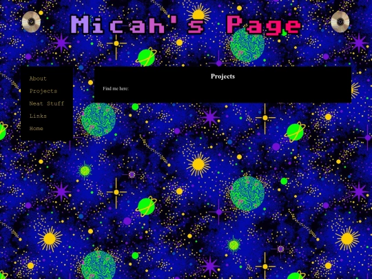 links screenshot