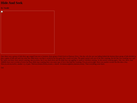 HideandSeek screenshot