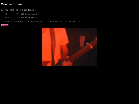 contact screenshot