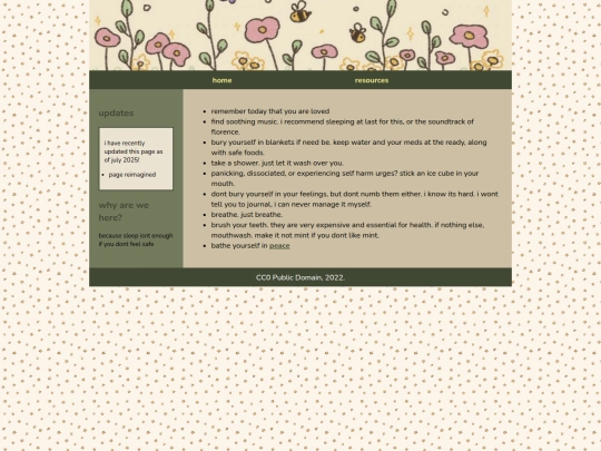 resources screenshot