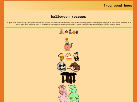 halloween/adopts/halloweenrescue screenshot