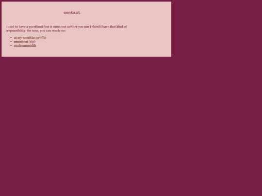 house/contact screenshot