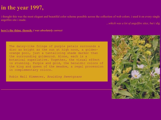 loveletters/goldenrod screenshot