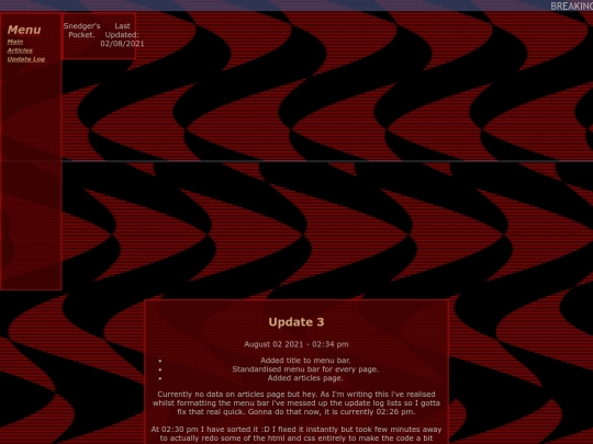 updatelog screenshot