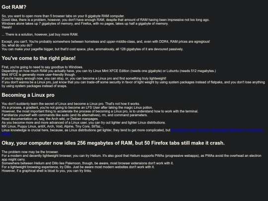 thoughts/downloadmoreram screenshot