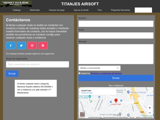contacto screenshot