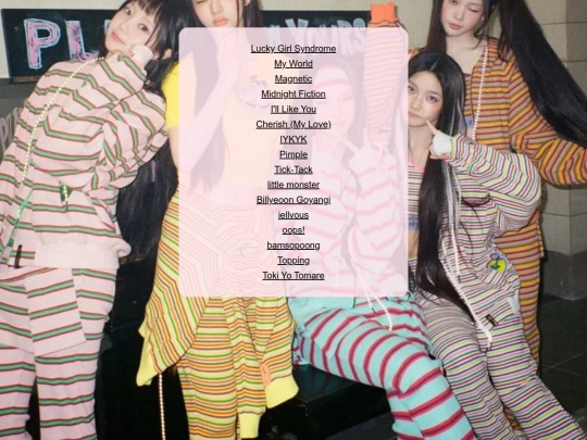 index screenshot
