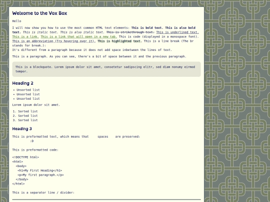 index screenshot