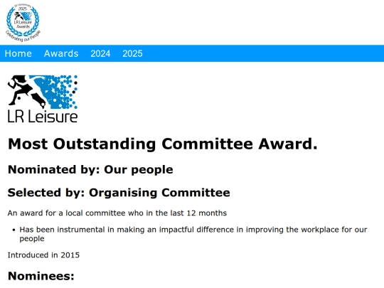 committee screenshot