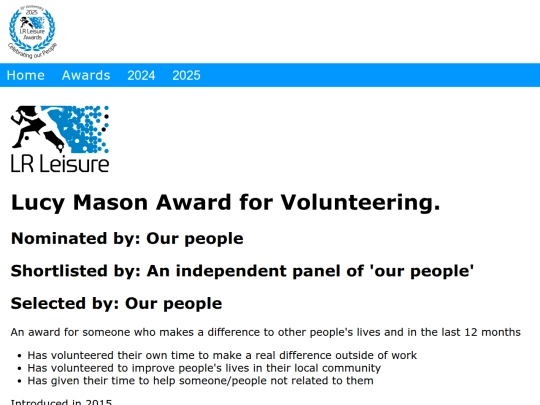 volunteer screenshot
