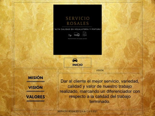 MI SITIO DW/vision screenshot