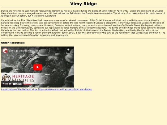 vimy screenshot