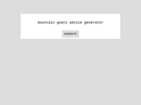 tmgenerator screenshot