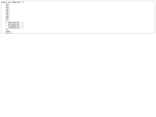 tiddlywiki-data/files/dev/scripts/players/npm/node_modules/terser/tools/props screenshot