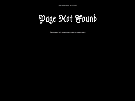 not_found screenshot