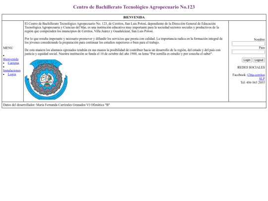 Bienvenida screenshot