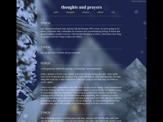 thoughts screenshot
