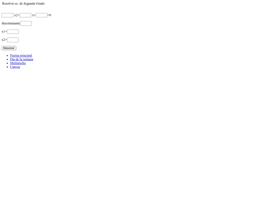 Ecuacion2Grado1 screenshot