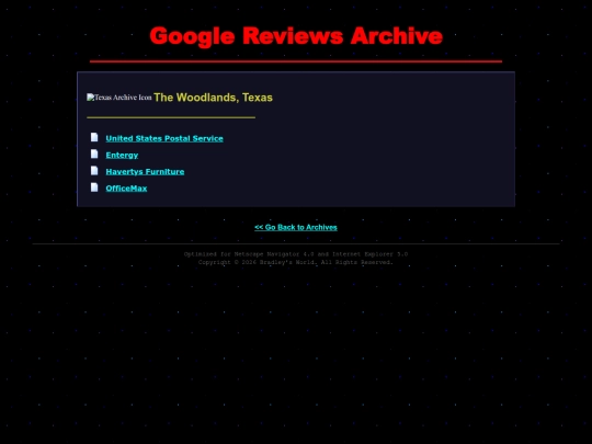 Archives/GoogleReviews screenshot