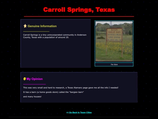 cities/CarrollSprings screenshot