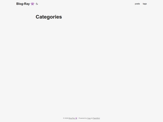 categories screenshot