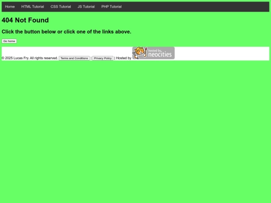 not_found screenshot