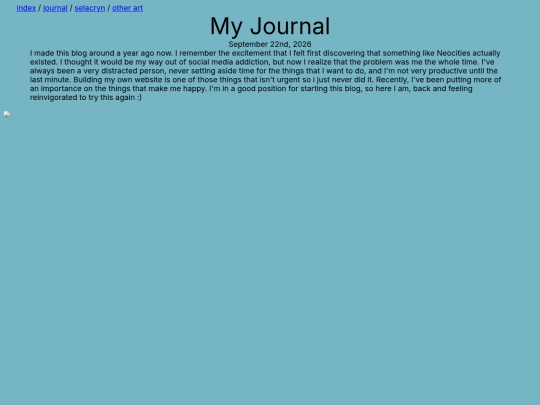 journal screenshot