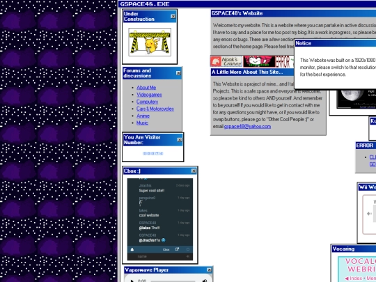 test screenshot