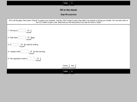 quiz2 screenshot