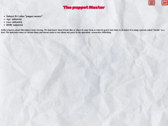 case_file_puppet screenshot