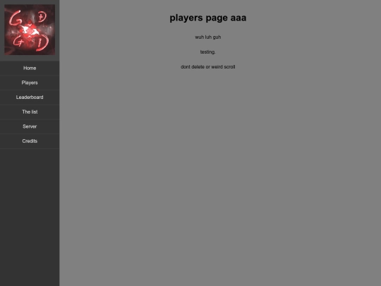 players screenshot