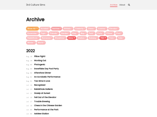 archive screenshot