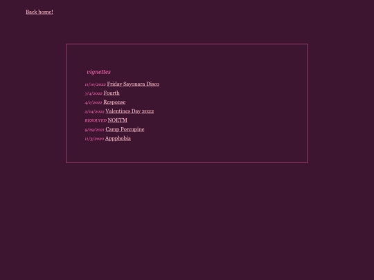 blog/postlist screenshot