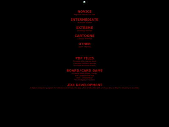 07_oldgames/xboards/menu screenshot
