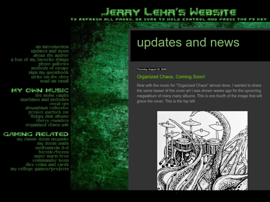 frameset screenshot