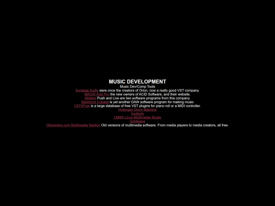 links/cesspool/musicdev screenshot