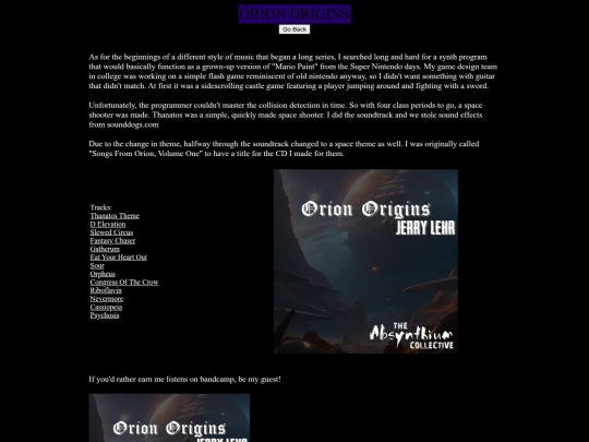 orionorigins screenshot
