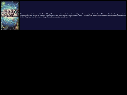 welcome screenshot
