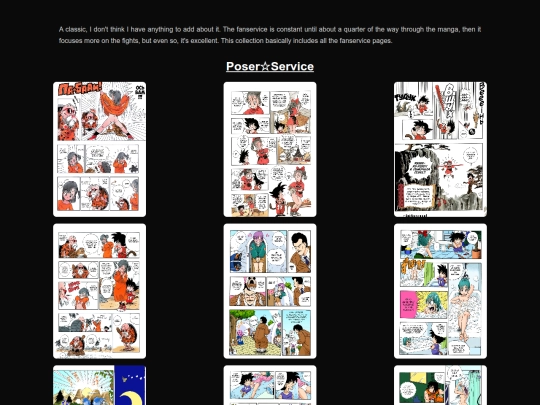 Dragon-Ball_Manga_Fanservice screenshot