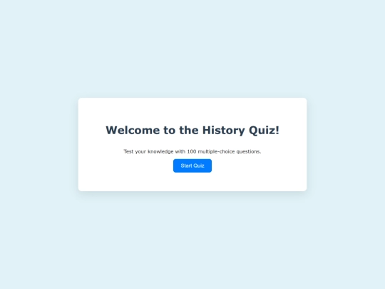 hist_quiz screenshot