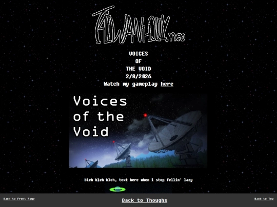 VoicesOfTheVoid screenshot