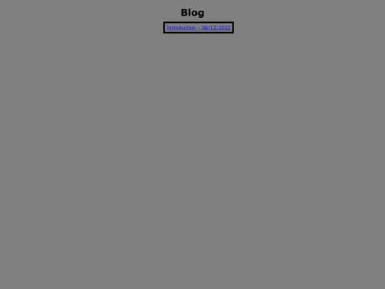 blog screenshot
