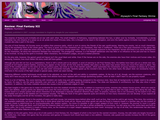 gen3/ff12review screenshot