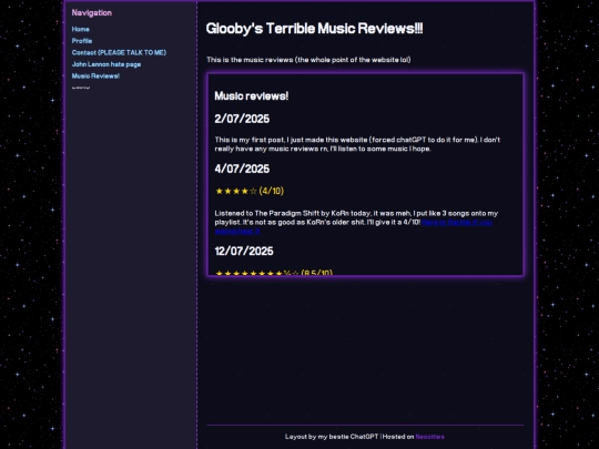 music screenshot