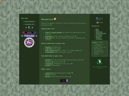 resources screenshot