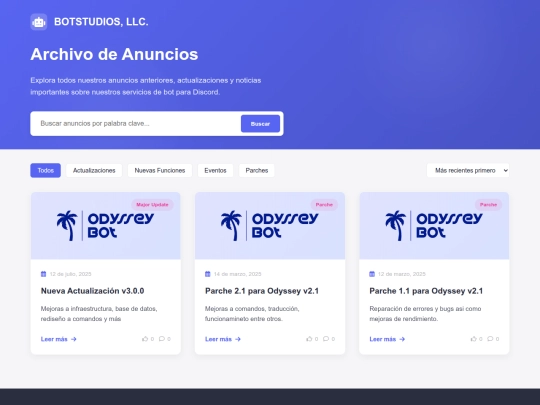 archives screenshot