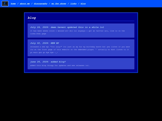 blog screenshot