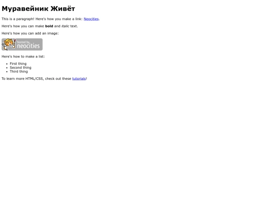 index screenshot