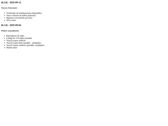 modules/apps-changelog screenshot