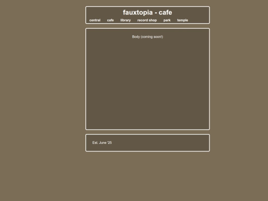 cafe screenshot